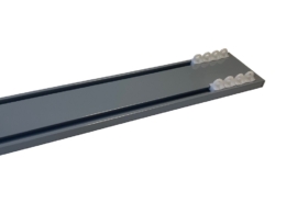 RAL7046 Slim Line függönysín