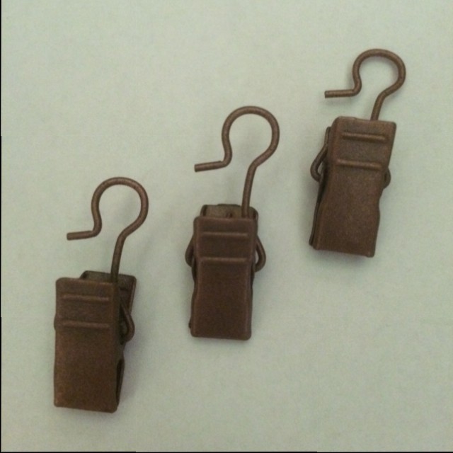 Fém csipesz bronz