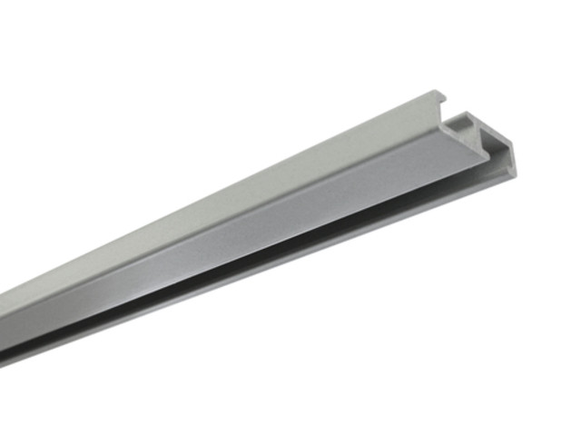 Slim Line ezüst 1 soros egyedi komplett alu karnis 0-100cm