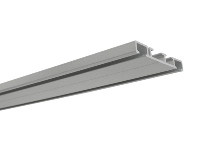 Slim Line ezüst 2 soros egyedi komplett alu sín 0-100cm